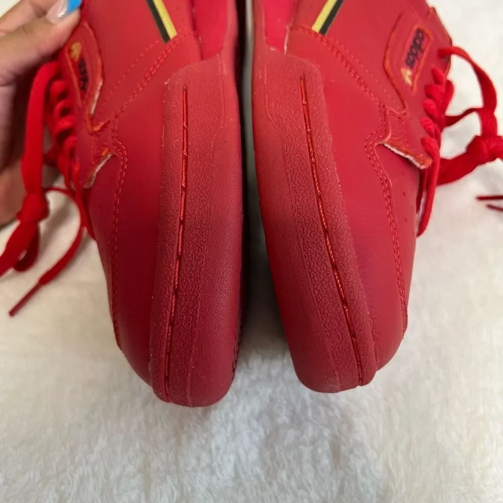 Adidas Red Continental 80 Lace Up Sneakers 9 Men NEW